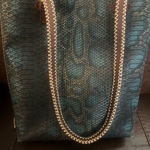 Consuela Snake Skin (look) purse. Good used condition.